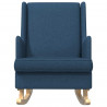 Fotel bujany Niebieski 62 x 80 x 85 cm tkanina