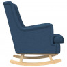 Fotel bujany Niebieski 62 x 80 x 85 cm tkanina