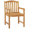 Ręcznie rzeźbione krzesło róża 2 pcs naturalny 58 x 60 x 90 cm