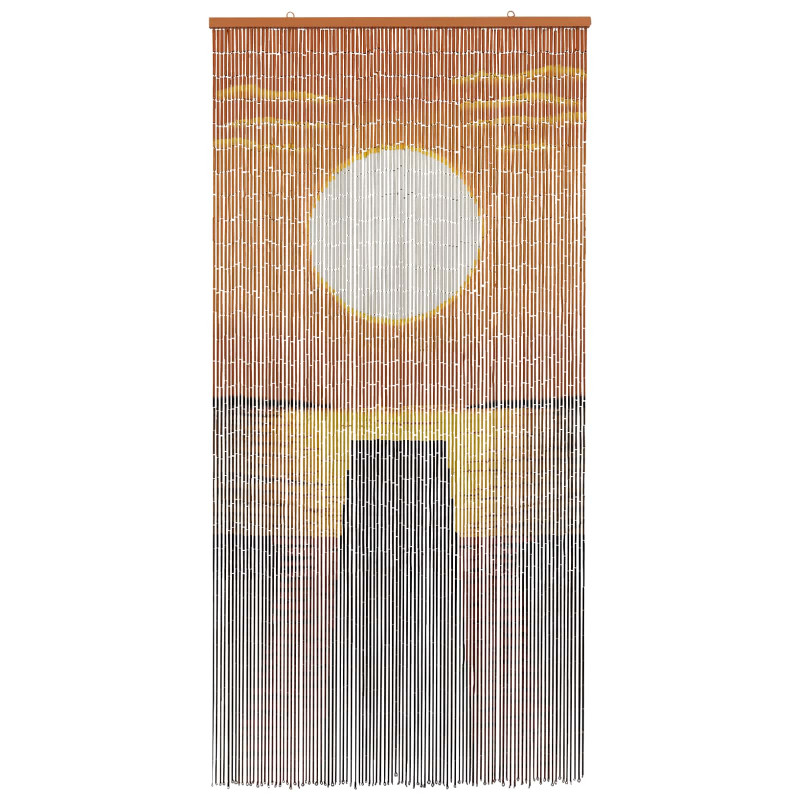 Firanka na drzwi przeciw owadom wielokolorowy 200 x 100 cm