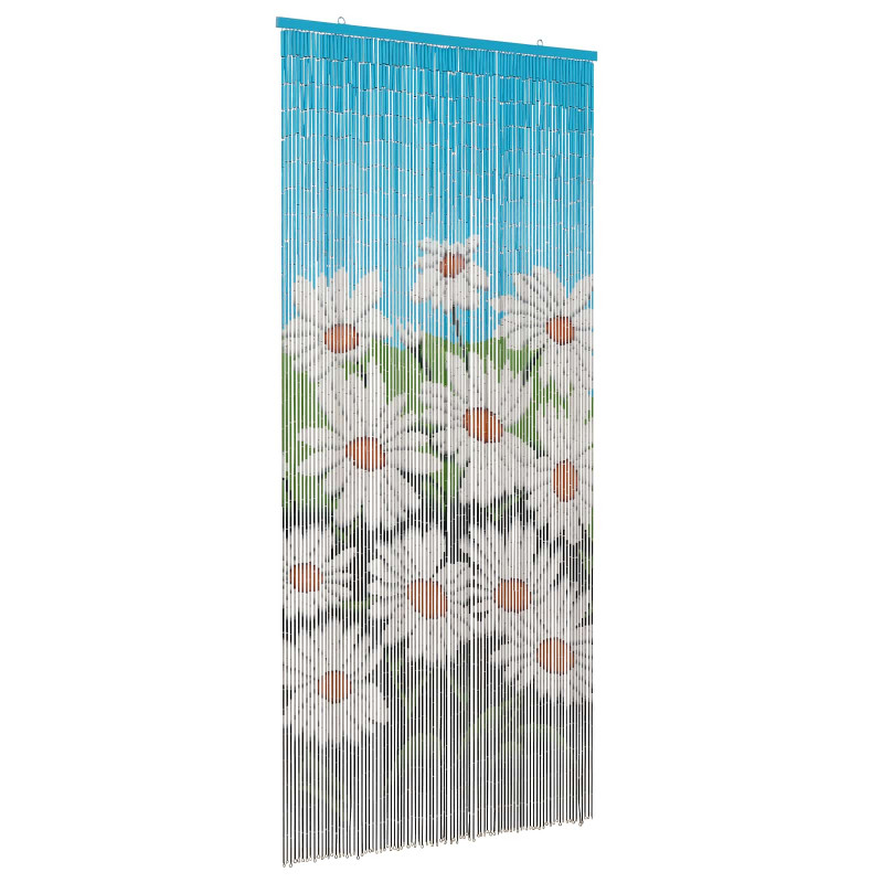 Firanka na drzwi przeciw owadom wielokolorowy 200 x 90 cm
