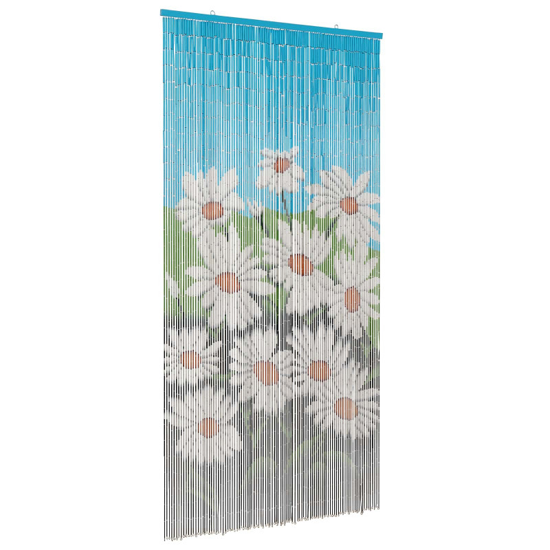 Firanka na drzwi przeciw owadom wielokolorowy 200 x 100 cm