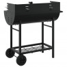 Grill węglowy 96,5 x 42,5 x 88,5 cm Czarny