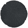 Kamień kroczący 6 pcs Czarny Ø 45 x 1,8 cm Guma