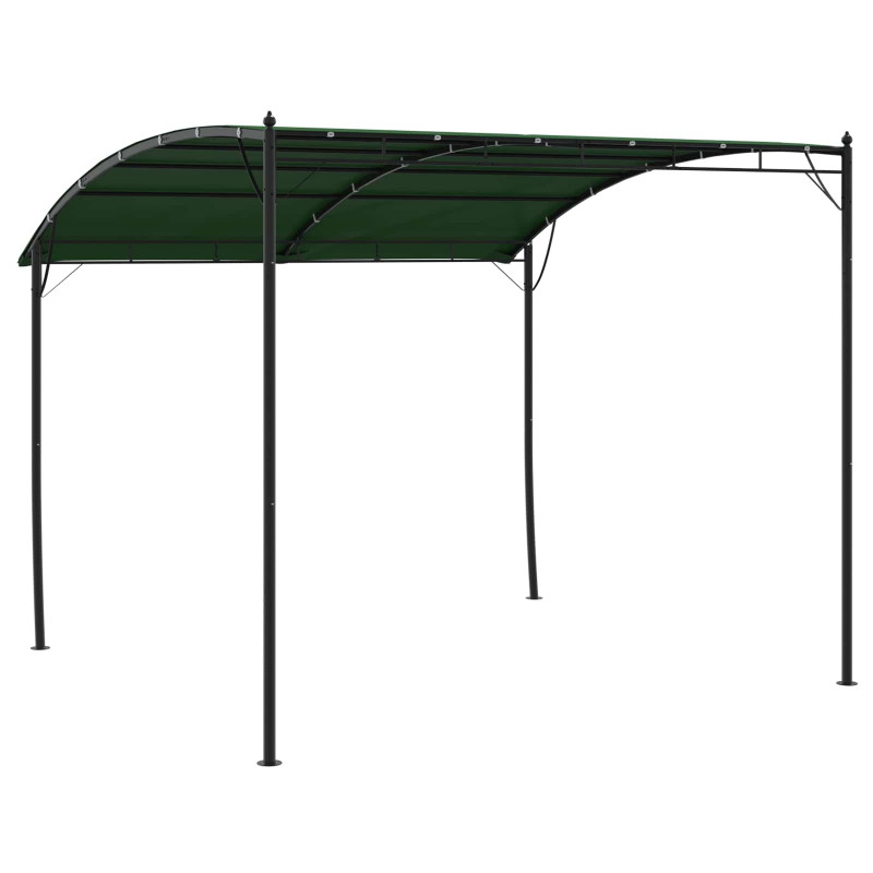Altana 3 x 3 x 2,55 m zielony Tkanina i aluminium 180