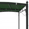 Altana 3 x 3 x 2,55 m zielony Tkanina i aluminium 180