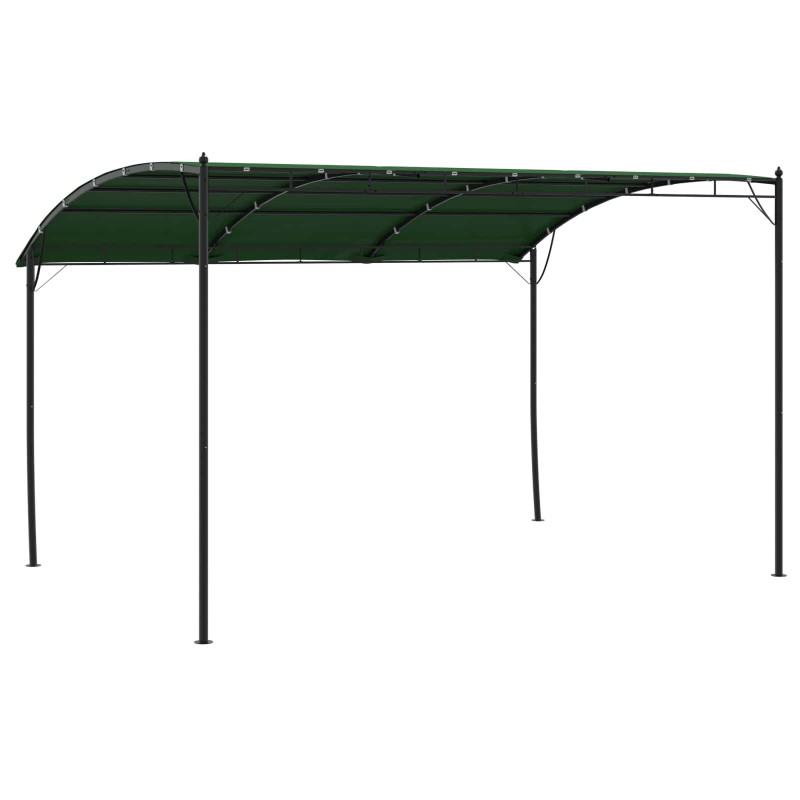 Altana 4 x 3 x 2,55 m zielony Tkanina i aluminium 180