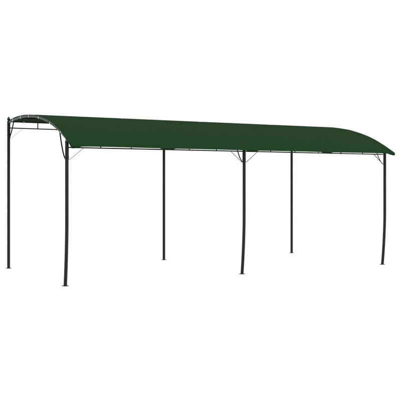 Altana 6 x 3 x 2,55 m zielony Tkanina i aluminium 180