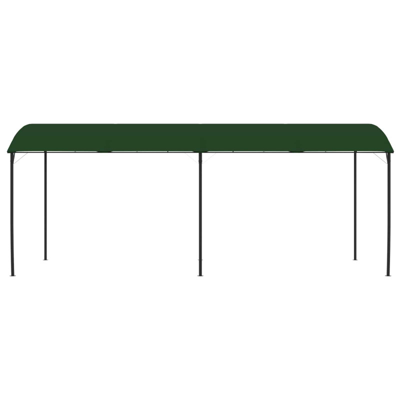 Altana 6 x 3 x 2,55 m zielony Tkanina i aluminium 180