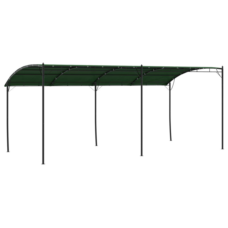 Altana 6 x 3 x 2,55 m zielony Tkanina i aluminium 180