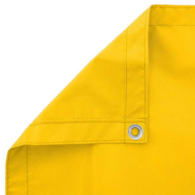 Ekran balkonowy Żółty 100 x 1000 cm Materiał Oxford