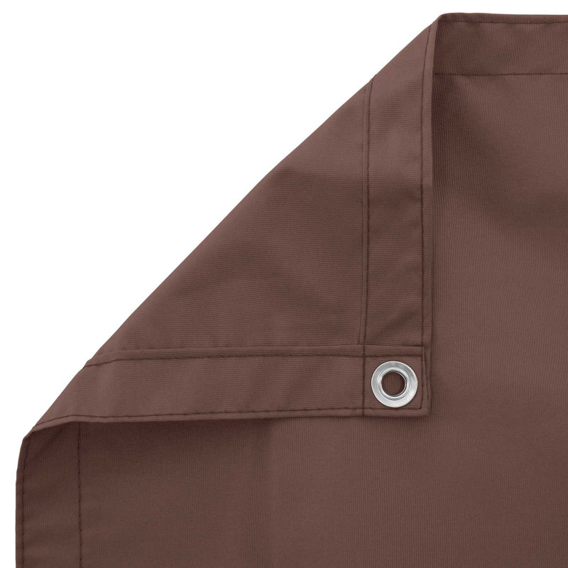 Ekran balkonowy Brązowy 110 x 300 cm Materiał Oxford