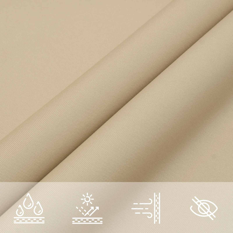 Żagiel przeciwsłoneczny 6 x 2 m Oxford pokryty PU