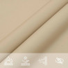 Żagiel przeciwsłoneczny 6 x 2 m Oxford pokryty PU