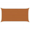 Żagiel przeciwsłoneczny Pomarańczowy i brązowy 5 x 2,5 m