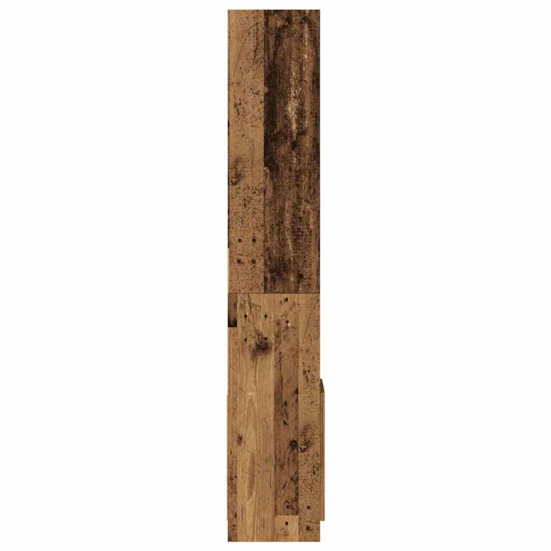 Kredens, stare drewno, 92x33x180 cm, materiał drewnopochodny