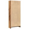 Regał, stare drewno, 60x24x143 cm, materiał drewnopochodny