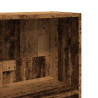 Regał, stare drewno, 60x24x143 cm, materiał drewnopochodny