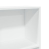 Regał, biały, 60x24x143 cm, materiał drewnopochodny