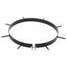 Klips Aeratora do Trawnika z Kolcami 5 pcs Czarny Ø 300 mm