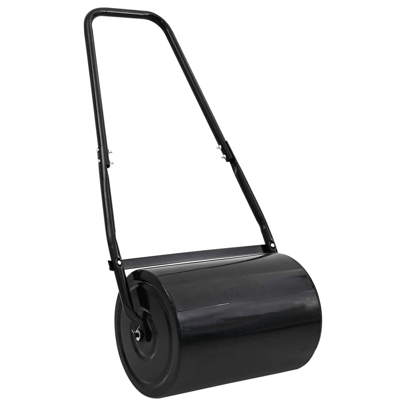 Walec do trawnika Czarny 110 x 52 cm Żelazo