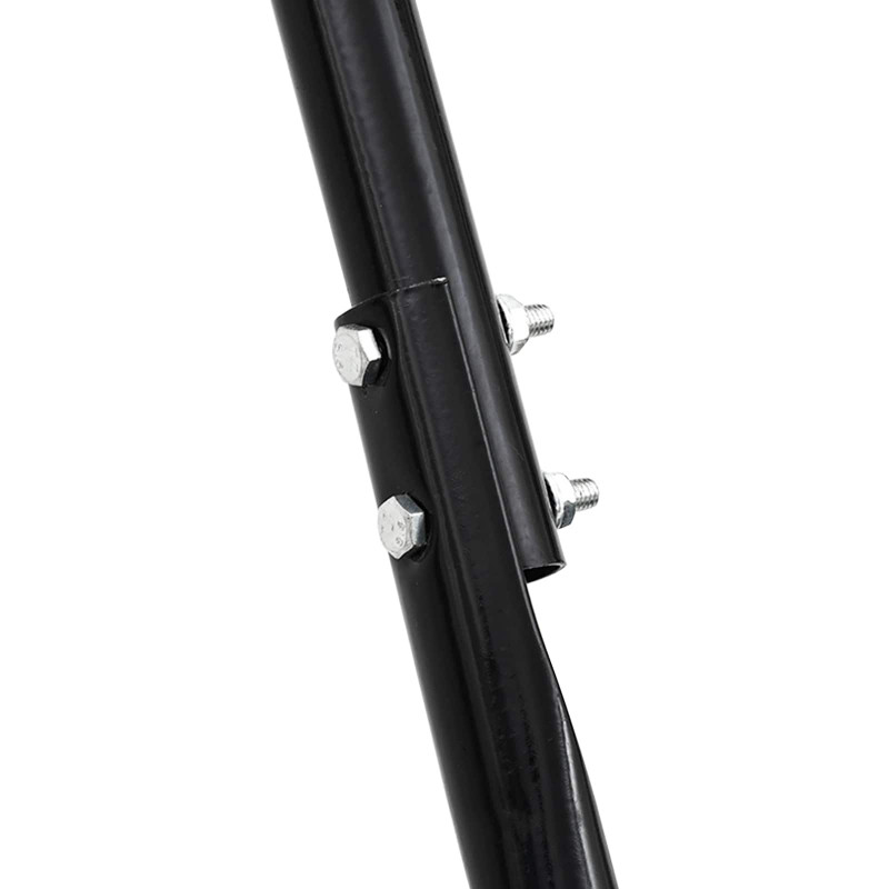 Walec do trawnika Czarny 110 x 52 cm Żelazo