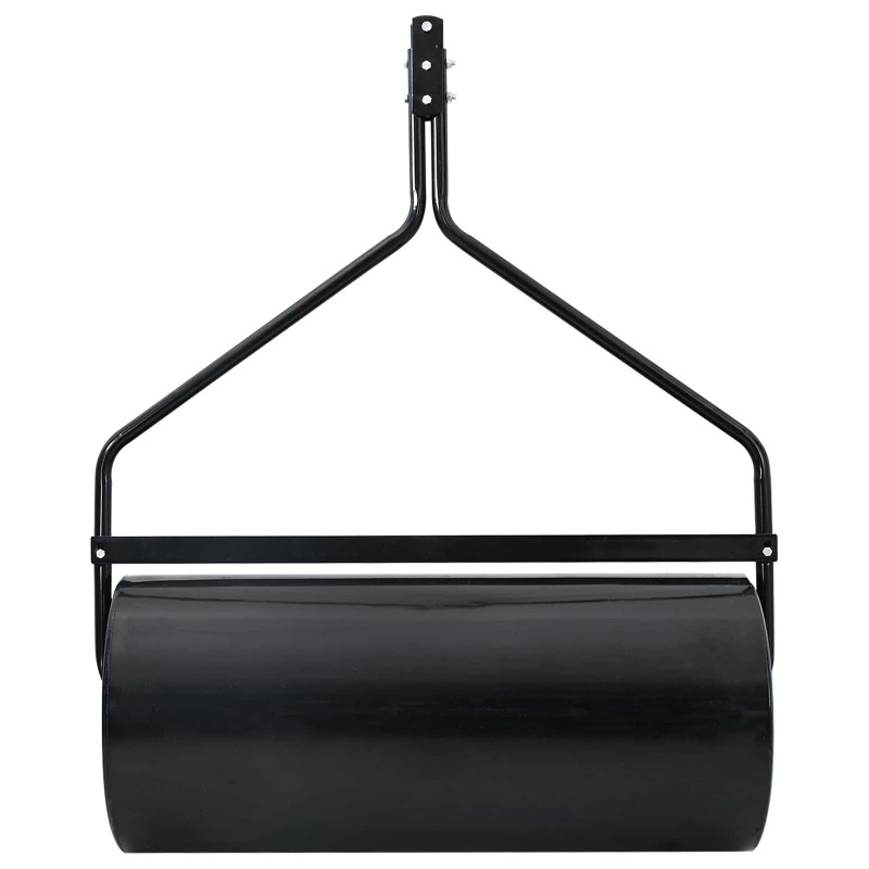 Walec do trawnika Czarny 120 x 99 cm Żelazo