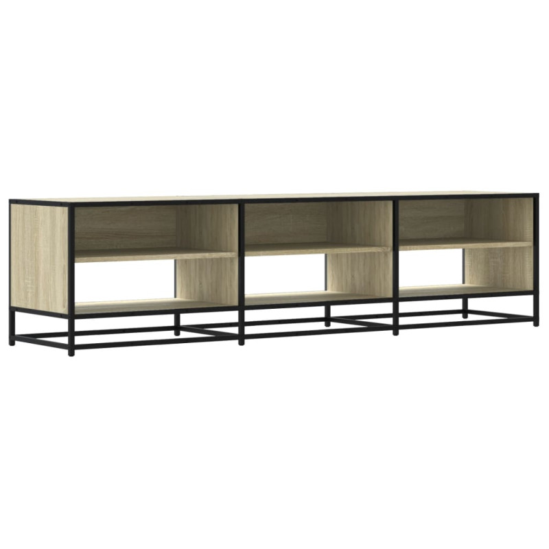 Szafka pod TV, dąb sonoma, 180x40x46 cm materiał drewnopochodny