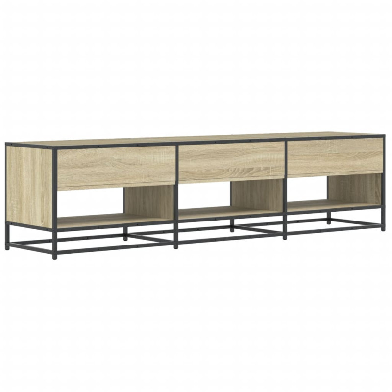 Szafka pod TV, dąb sonoma, 180x40x46 cm materiał drewnopochodny