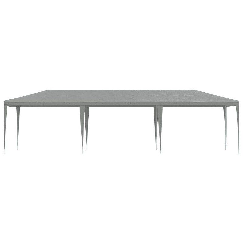 Namiot Imprezowy Jasnoszary 900 x 300 x 255 cm PE i stal