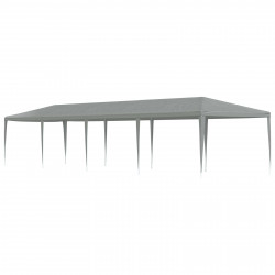 Namiot Imprezowy Jasnoszary 1200 x 300 x 255 cm PE i stal