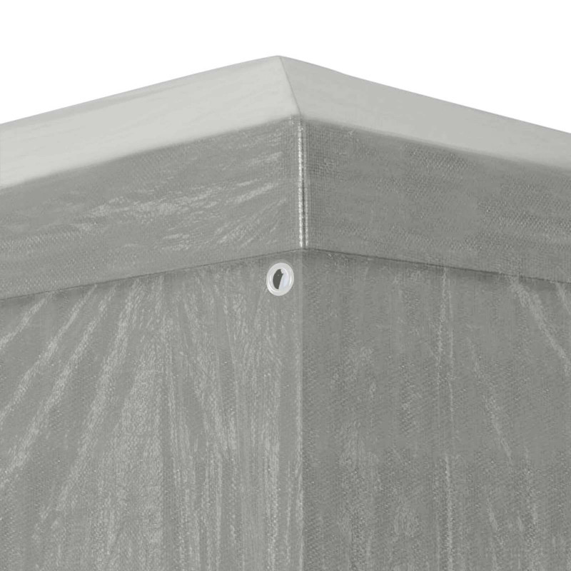 Namiot Imprezowy 1200 x 300 x 255 cm jasnoszary PE i stal