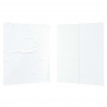 Ściana boczna namiotu na imprezy 2 pcs Biały 200 x 195 cm