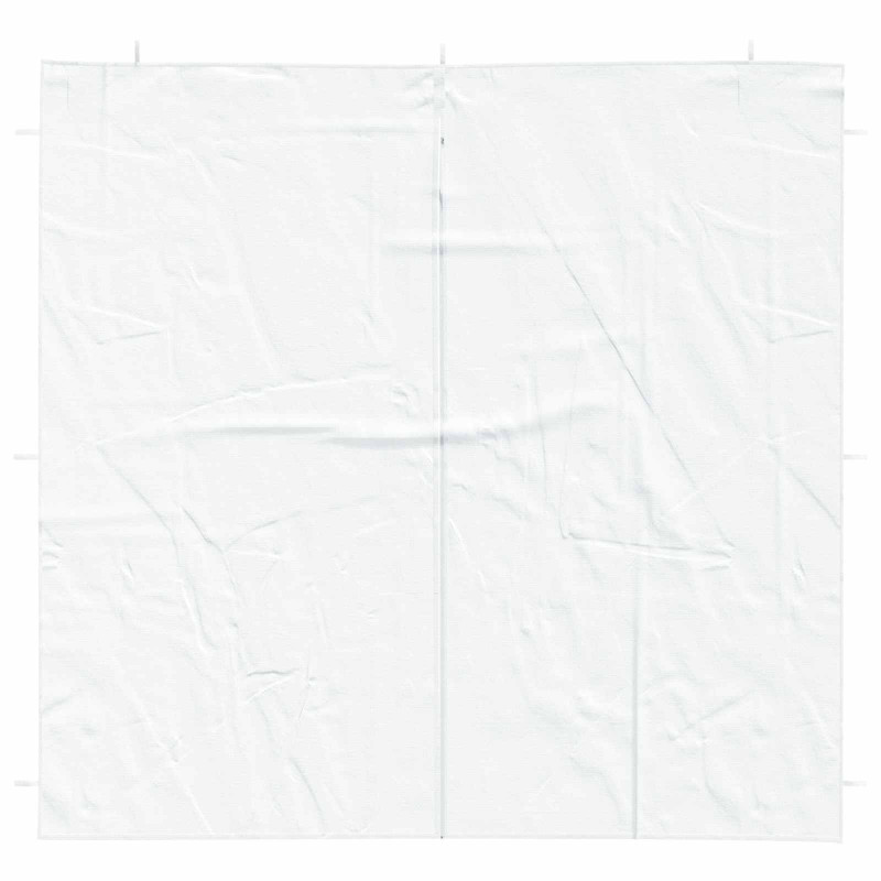 Ściana boczna namiotu na imprezy 2 pcs Biały 200 x 195 cm