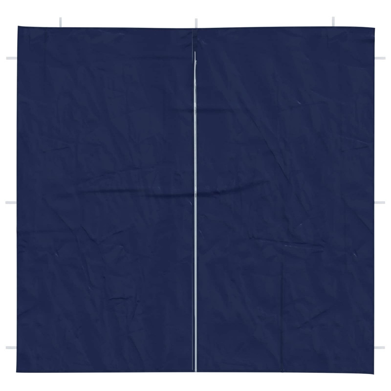 Ściana boczna namiotu na imprezy 2 pcs niebieski 200 x 195 cm