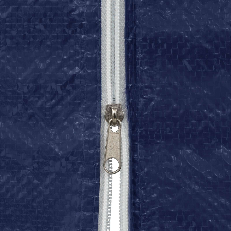 Ściana boczna namiotu na imprezy 2 pcs niebieski 200 x 195 cm