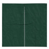 Ściana boczna namiotu na imprezy 2 pcs zielony 200 x 195 cm