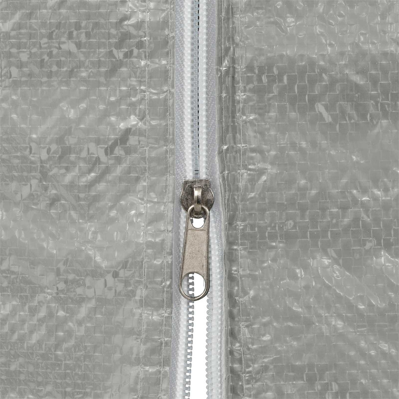 Ściana boczna namiotu na imprezy 2 pcs Jasnoszary 400 x 195 cm