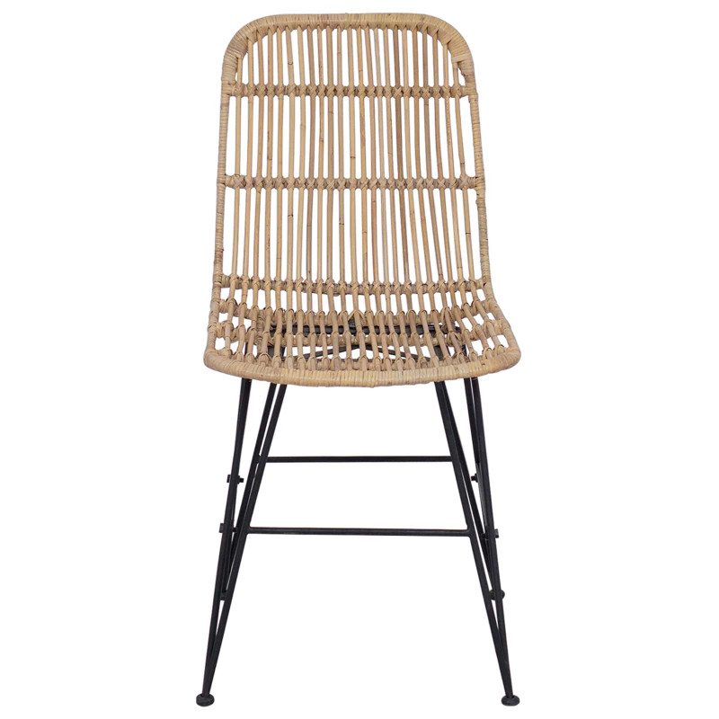 Krzesło jadalniane 2 pcs naturalny 41 x 55 x 85 cm