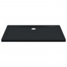Brodzik prysznicowy z kropeczkami Czarny 120 x 80 x 4 cm ABS