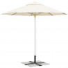 Podstawa parasola do słupków 25–50 mm Czarny