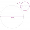 Pokrywa Basenowa Ekstra Ciężka Czarny i niebieski 300 cm PE