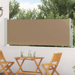 Rozkładany boczny markiz Ciemnoszary 500 x 100 cm Poliester