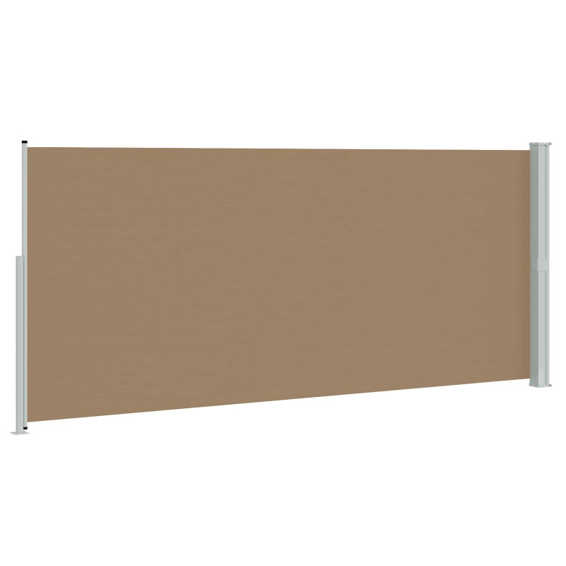 Rozkładany boczny markiz Ciemnoszary 600 x 220 cm Poliester