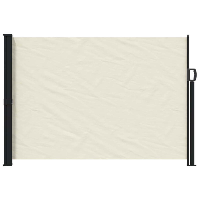 Rozkładany boczny markiz kremowy 300 x 170 cm Poliester