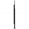 Rozkładany boczny markiz piaskowy 600 x 160 cm Poliester