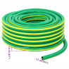 Wąż ogrodowy 5-warstwowy Zielony i Żółty 1 / 2'' 30 m PVC