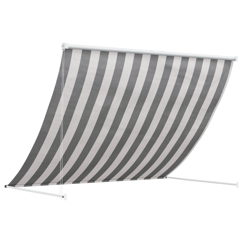 Markiza Antracytowy i biały 150 x 150 cm