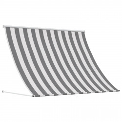 Markiza Antracytowy i biały 400 x 150 cm