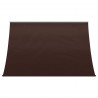 Markiza brązowy 250 x 150 cm 180 g / m² Poliester z powłoką PU